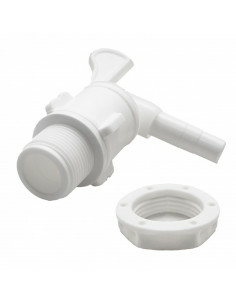 Brasser sa propre bière : Robinet 3/4 complet écrou et joint pour seau de brassage - 13087