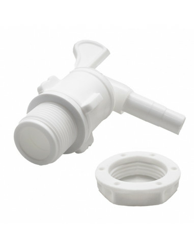 Brasser sa propre bière : Robinet 3/4 complet écrou et joint pour seau de brassage - 13087