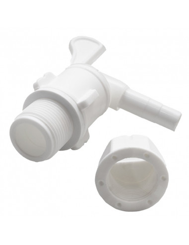 Brasser sa propre bière : Robinet 3/4 + écrou anti-levure et joint - 02305