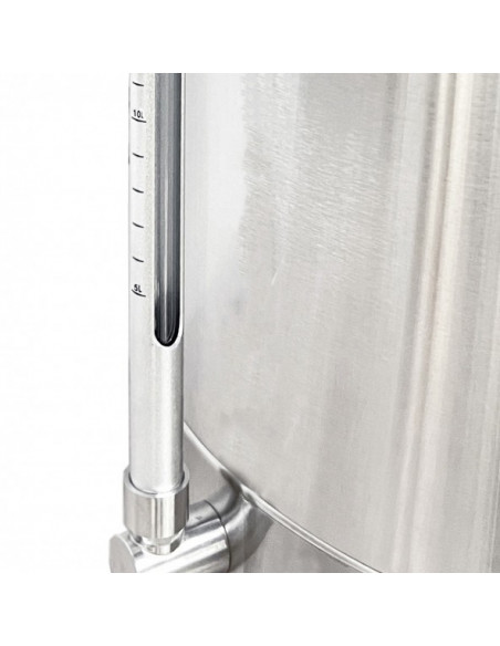 Brasser sa propre bière : Brew Monk™ tube de circulation renforcé transparent avec graduation en litres et vanne en inox pour... Brasser sa propre bière : Brew Monk™ tube de circulation renforcé transparent avec graduation en litres et vanne en inox pour...