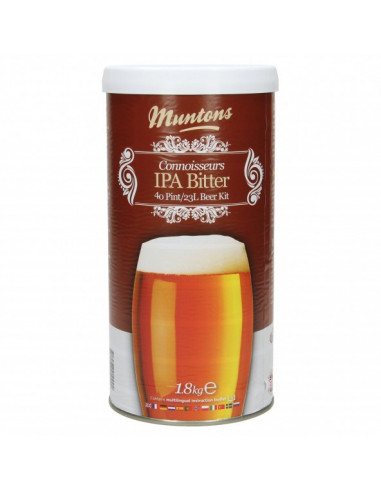 Brasser sa propre bière : kit de bière Muntons IPA Bitter 23L