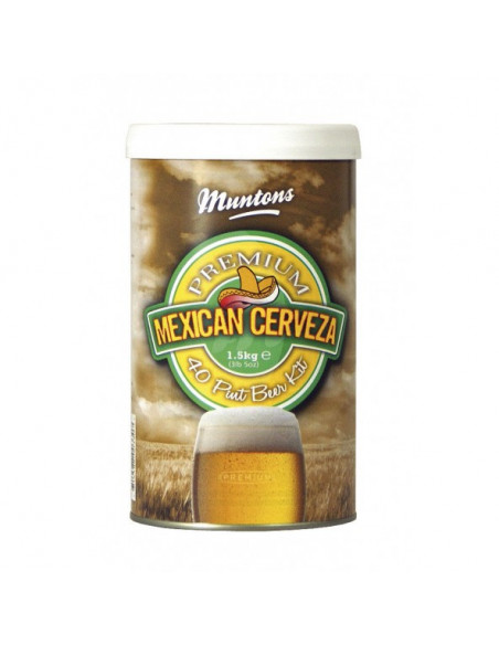 Brasser sa propre bière : Kit de bière Muntons Mexican Cerveza 23L - 056.230.9 Brasser sa propre bière : Kit de bière Muntons Mexican Cerveza 23L - 056.230.9