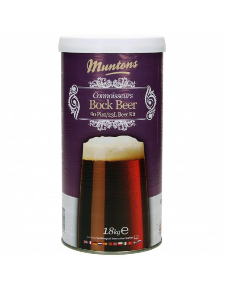 Brasser sa propre bière : Kit de bière Muntons Bock Beer 23L - 056.217.6M