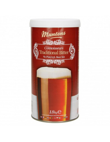 Brasser sa propre bière : Kit de bière Muntons Traditional Bitter 23L