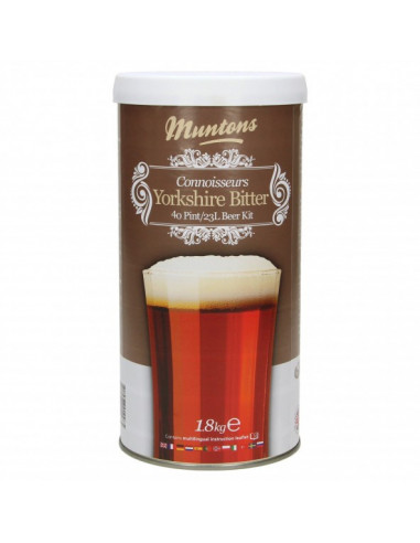 Brasser sa propre bière : Kit de bière Muntons Yorkshire Bitter 23L