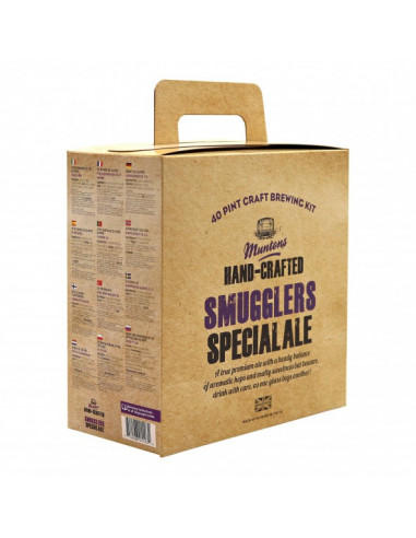 Kit de bière Muntons Hand-Crafted Smugglers Special Ale