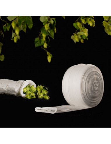 Brasser sa propre bière : Sac a houblon en rouleau de 50 Mètres - 057.078.50