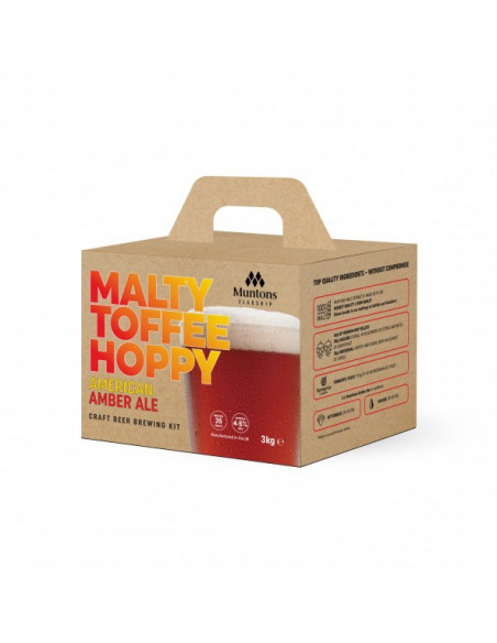 Brasser sa propre bière : Kit de bière Flagship American Amber Ale - Muntons - 056.240.5