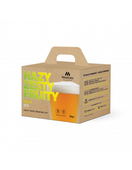 Brasser sa propre bière : Kit de bière Flagship Hazy IPA - Muntons - 056.241.3