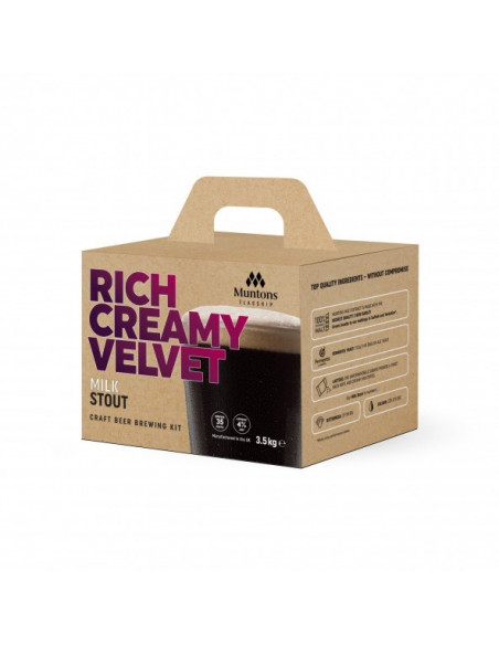 Brasser sa propre bière : Kit de bière Flagship Milk Stout - Muntons - 056.242.1
