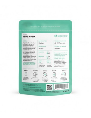 Brasser sa propre bière : Espe Kveik (OYL-090) Omega Yeast Labs - OYL-090