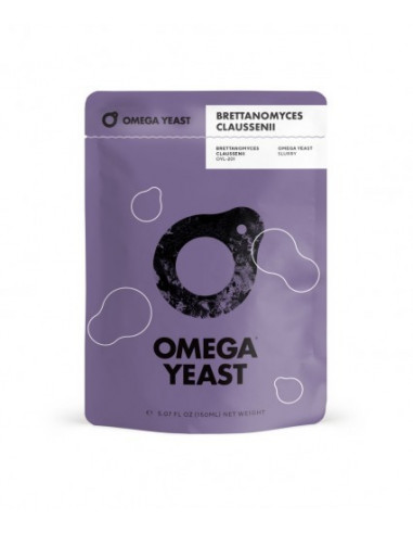 Brettanomyces Claussenii (OYL-201) Omega Yeast Labs, levure de bière liquide