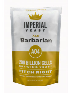 Brasser sa propre bière : Levure Barbarian A04 - Imperial Yeast - CONAN-A04