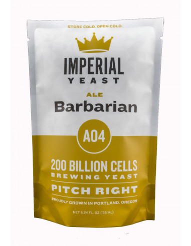 Levure Barbarian A04 - Imperial Yeast, levure de bière liquide