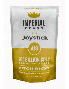 Brasser sa propre bière : Levure Joystick A18 - Imperial Yeast - JOYSTICK-A18