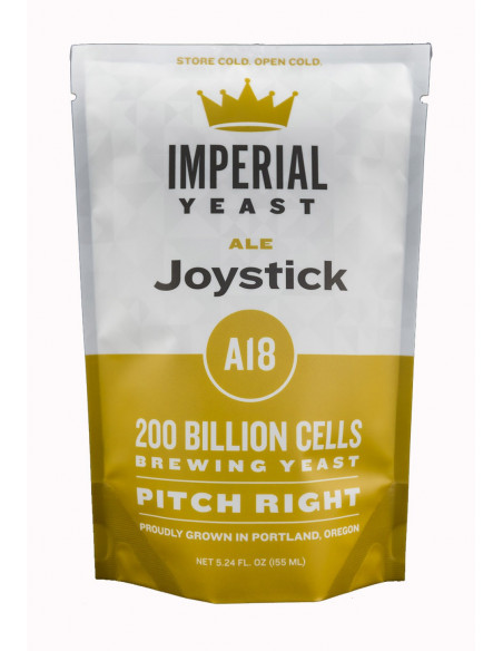 Brasser sa propre bière : Levure Joystick A18 - Imperial Yeast - JOYSTICK-A18