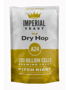 Brasser sa propre bière : Levure Dry Hop A24 - Imperial Yeast - DRYHOP-A24