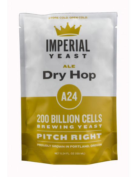 Brasser sa propre bière : Levure Dry Hop A24 - Imperial Yeast - DRYHOP-A24