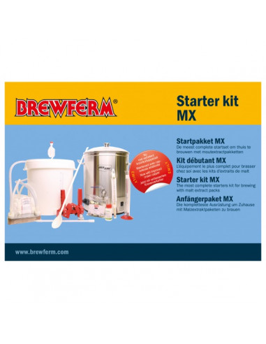 Brasser sa propre bière : Pack brassage MX - ÉLECTRIQUE - 057.004.2 Brasser sa propre bière : Pack brassage MX - ÉLECTRIQUE - 057.004.2