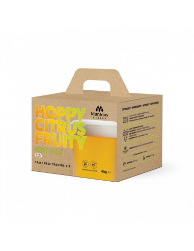 Brasser sa propre bière : Kit de bière Flagship West Coast IPA - Muntons - 056.244.7 Brasser sa propre bière : Kit de bière Flagship West Coast IPA - Muntons - 056.244.7