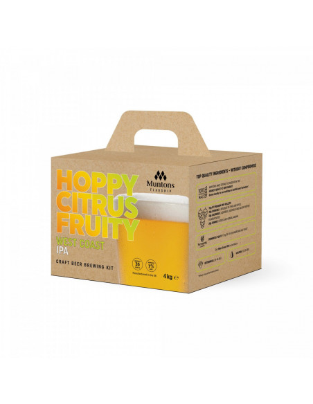 Brasser sa propre bière : Kit de bière Flagship West Coast IPA - Muntons - 056.244.7 Brasser sa propre bière : Kit de bière Flagship West Coast IPA - Muntons - 056.244.7