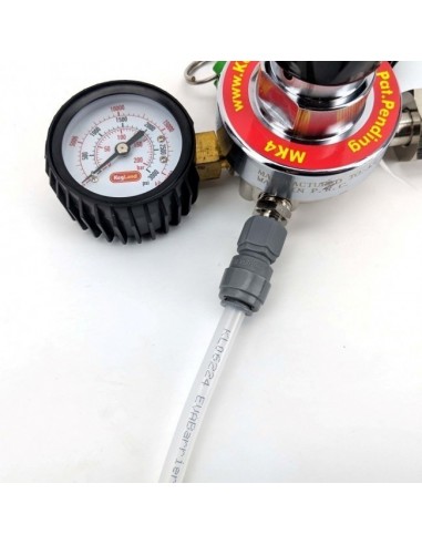 Brasser sa propre bière : Détendeur MK4 Gaz CO2 (PRV 6,5 bar et manomètre 100 psi) - Kegland - KL07429 Brasser sa propre bière : Détendeur MK4 Gaz CO2 (PRV 6,5 bar et manomètre 100 psi) - Kegland - KL07429