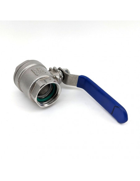 Brasser sa propre bière : Vanne à boisseau sphérique femelle - Dispositif de houblonnage à sec pour FermZilla - KL18074