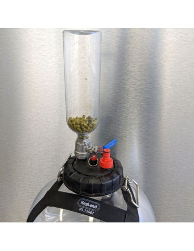 Brasser sa propre bière : Vanne à boisseau sphérique femelle - Dispositif de houblonnage à sec pour FermZilla - KL18074