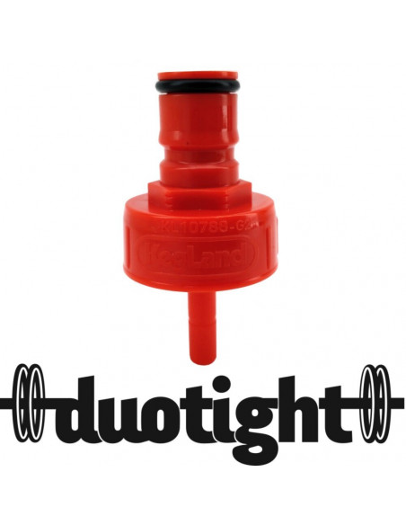 Brasser sa propre bière : Bouchon de carbonatation en plastique Red Ball Lock x 6.35mm duotight - KL10788