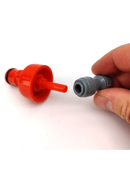 Brasser sa propre bière : Bouchon de carbonatation en plastique Red Ball Lock x 6.35mm duotight - KL10788