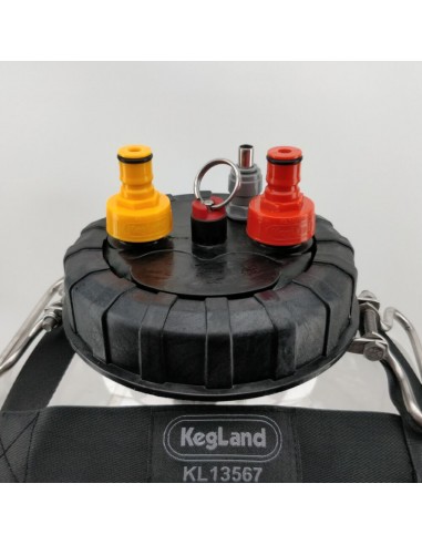 Brasser sa propre bière : Bouchon de carbonatation en plastique Red Ball Lock x 6.35mm duotight - KL10788