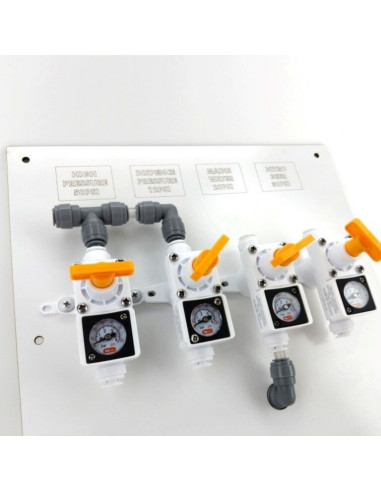 Brasser sa propre bière : Détendeur en ligne Duotight Inline - Avec manomètre intégré pour eau ou gaz - 8mm (5/16" Push In) -... Brasser sa propre bière : Détendeur en ligne Duotight Inline - Avec manomètre intégré pour eau ou gaz - 8mm (5/16" Push In) -...