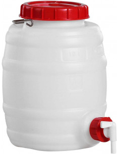 Seau Fermentation 30L avec Couvercle + Robinet (DE) - Fermenter