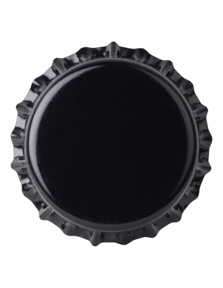 Brasser sa propre bière : Capsules NOIR 26mm couronnes - 2439 Brasser sa propre bière : Capsules NOIR 26mm couronnes - 2439