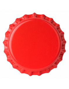 Brasser sa propre bière : Capsules ROUGE 26mm couronnes - 2941