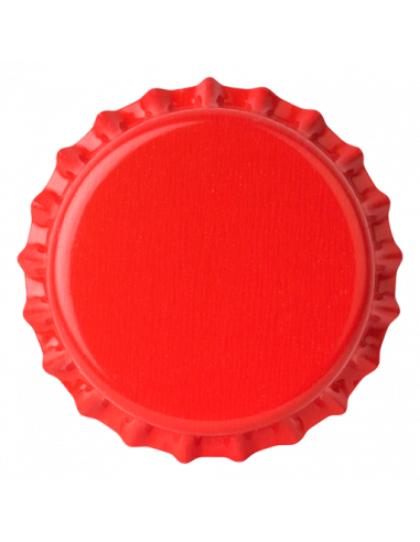 Brasser sa propre bière : Capsules ROUGE 26mm couronnes