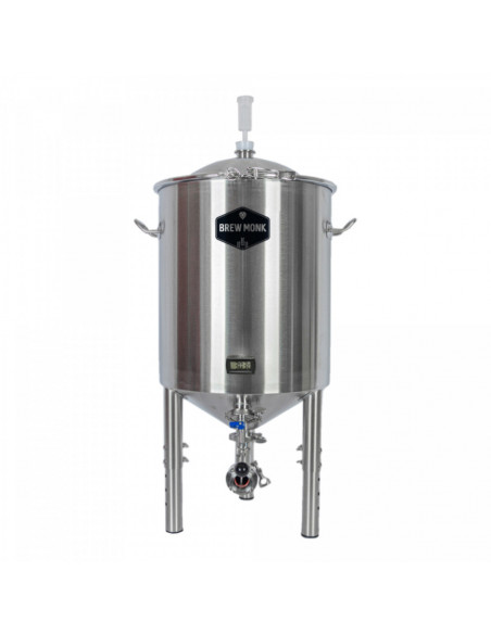 Brasser sa propre bière : Cuve de fermentation 55L en inox - Brew Monk™ - 017.070.50 Brasser sa propre bière : Cuve de fermentation 55L en inox - Brew Monk™ - 017.070.50