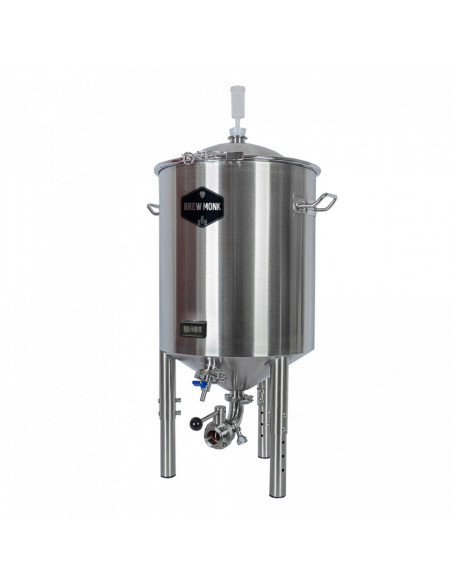 Brasser sa propre bière : Cuve de fermentation 55L en inox - Brew Monk™ - 017.070.50 Brasser sa propre bière : Cuve de fermentation 55L en inox - Brew Monk™ - 017.070.50