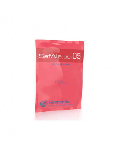 Brasser sa propre bière : SafAle™ US-05 - 11.5 gr - 050.007.4 Brasser sa propre bière : SafAle™ US-05 - 11.5 gr - 050.007.4