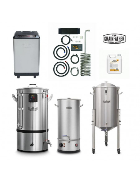 Brasser sa propre bière : Pack Brasserie G70 - Grainfather - PACKG70 Brasser sa propre bière : Pack Brasserie G70 - Grainfather - PACKG70