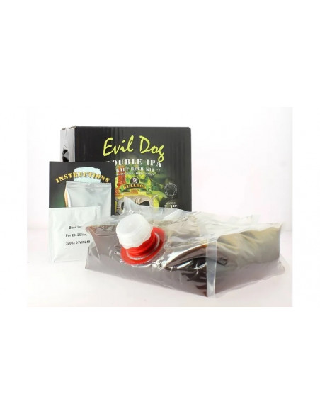 Brasser sa propre bière : Bulldog Evil Dog Double IPA - 23L - 11636 Brasser sa propre bière : Bulldog Evil Dog Double IPA - 23L - 11636