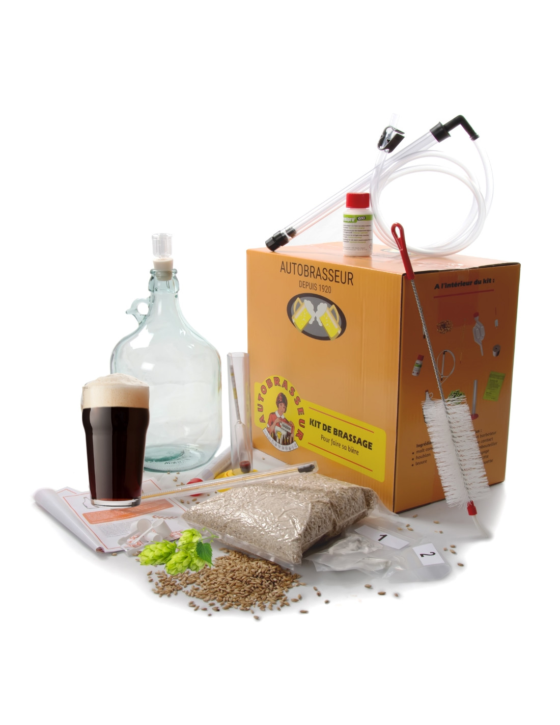 Kit Brassage Biere Malt Bio 5L Bière Brune