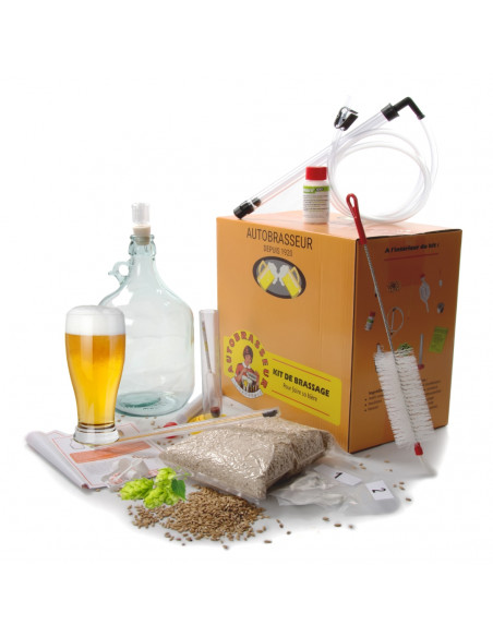 Brasser sa propre bière : Kit de brassage 5 litres bière - Triple Belge - KIT5-TRIPLE Brasser sa propre bière : Kit de brassage 5 litres bière - Triple Belge - KIT5-TRIPLE