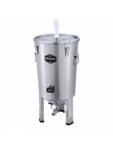 Brasser sa propre bière : Cuve de fermentation 30L en inox - Brew Monk™ - 017.070.30