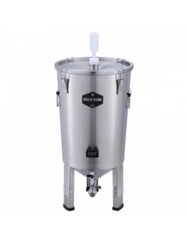 Brasser sa propre bière : Cuve de fermentation 30L en inox - Brew Monk™ - 017.070.30 Brasser sa propre bière : Cuve de fermentation 30L en inox - Brew Monk™ - 017.070.30