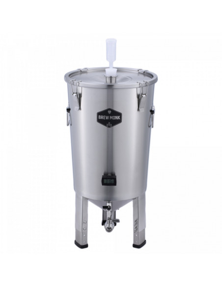 Brasser sa propre bière : Cuve de fermentation 30L en inox - Brew Monk™ - 017.070.30 Brasser sa propre bière : Cuve de fermentation 30L en inox - Brew Monk™ - 017.070.30