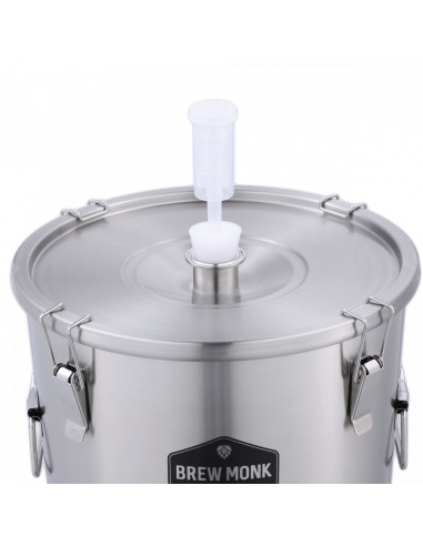Brasser sa propre bière : Cuve de fermentation 30L en inox - Brew Monk™ - 017.070.30 Brasser sa propre bière : Cuve de fermentation 30L en inox - Brew Monk™ - 017.070.30