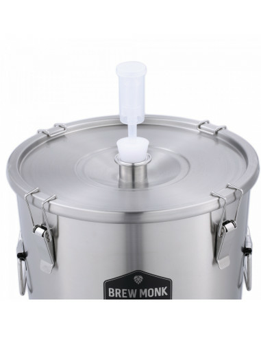 Brasser sa propre bière : Cuve de fermentation 30L en inox - Brew Monk™ - 017.070.30