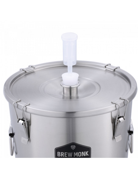 Brasser sa propre bière : Cuve de fermentation 30L en inox - Brew Monk™ - 017.070.30 Brasser sa propre bière : Cuve de fermentation 30L en inox - Brew Monk™ - 017.070.30