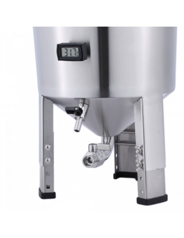 Brasser sa propre bière : Cuve de fermentation 30L en inox - Brew Monk™ - 017.070.30 Brasser sa propre bière : Cuve de fermentation 30L en inox - Brew Monk™ - 017.070.30